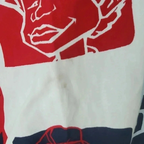 90's Platinum FUBU Fat Albert All Over Print Button Down Shirt - Picture 7 of 12